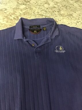 Hemlock Golf Club Men's Purple Polo Shirt